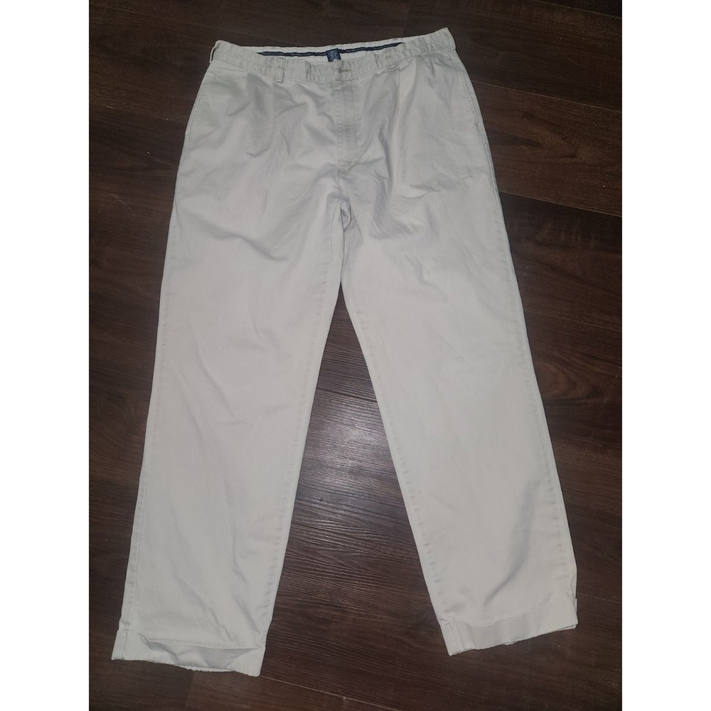 Polo Ralph Lauren Chino‎ Pants Beige Men's Size 40x34 (missing button